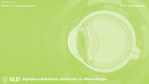 Sekundarni glaukom - neovaskularni glaukom