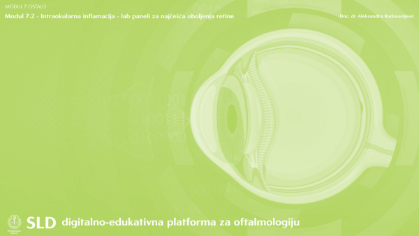 Intraokularna inflamacija - laboratorijski paneli za najčešća oboljenja zadnjeg segmenta oka